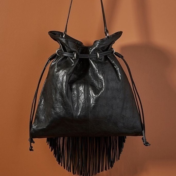 Anthropologie Frye Sacha Fringe Tote - Picture 1 of 3